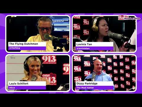 The Morning Drive X Layla Schillert & Dizzy Partridge [Cirque Alice] | ONE FM 91.3