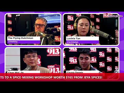 The Morning Drive X Chan Wei Jie & Chung Dennis [Kwaasong Bakehouse] | ONE FM 91.3