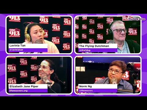 The Morning Drive X Norman Ng & Elizabeth Piper [Lifeweavers] | ONE FM 91.3