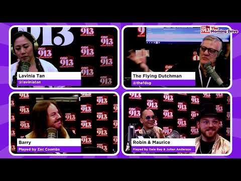 The Morning Drive x The Gibb Brothers (Bee Gees Night Fever) | ONE FM 91.3