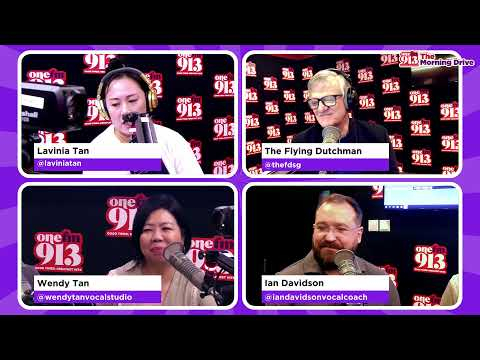 The Morning Drive x Ian Davidson & Wendy Tan (Modern Vocal Training) | ONE FM 91.3