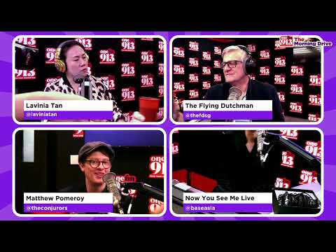 The Morning Drive x Matthew Pomeroy (Now You See Me Live) | ONE FM 91.3