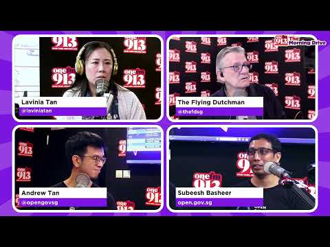 The Morning Drive X Andrew Tan & Subeesh Basheer (OpenGov Products) | ONE FM 91.3