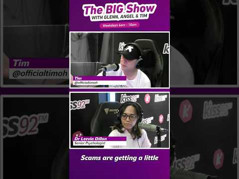 Scammers study YOU 😳 Learn the psychology behind scams with SPF experts on TheBIGShow.