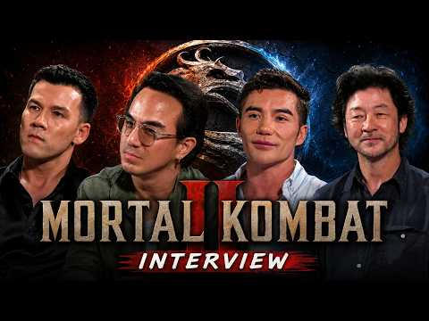 MORTAL KOMBAT II Interview (Joe Taslim, Ludi Lin, Tadanobu Asano, Max Huang)
