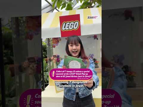 BRB, exploring an 800,000-brick LEGO® wonderland! 🧱✨