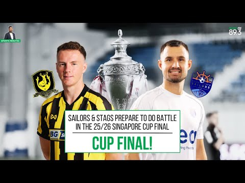 Sports Minutes: Sailor's Bailey Wright & Tampines' Trent Buhagiar ahead of Singapore Cup final