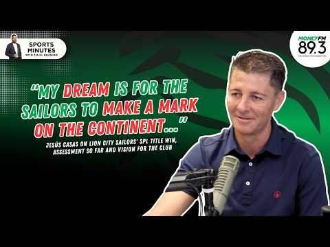 Sports Minutes: Jesús Casas on Sailors' SPL title win, assessment so far and vision for the club