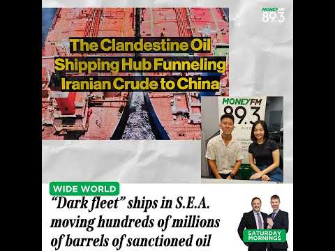 Saturday Mornings: Special Report. "Dark Fleet" ships moving hundreds of millions of barrels of s...
