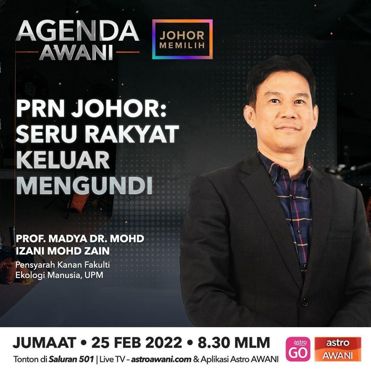 Agenda AWANI: PRN Johor | Seru rakyat keluar mengundi | SPH Audio